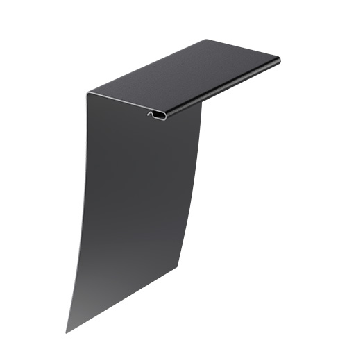 Универсальный околооконный профиль 89/254 мм 3 м Docke Графит