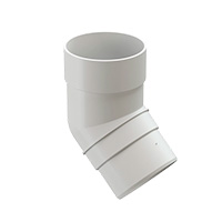 Колено 45° Döcke PREMIUM Пломбир