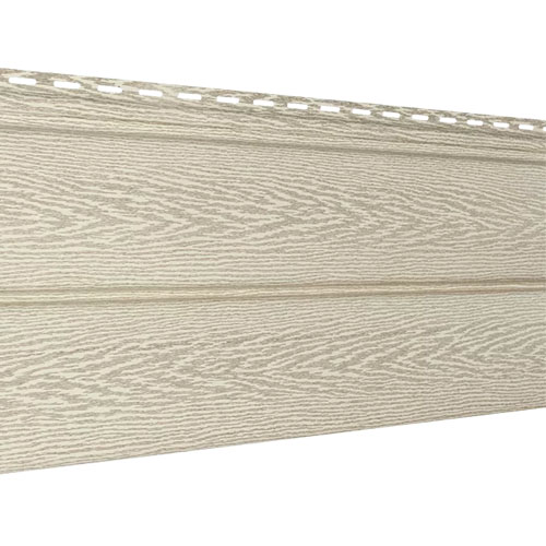 Сайдинг U-Plast ПВХ Тимберблок Ясень Золотистый