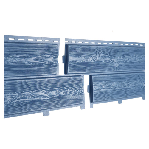 Фасадная панель U-Plast ПВХ Хокла Сolor Голубика