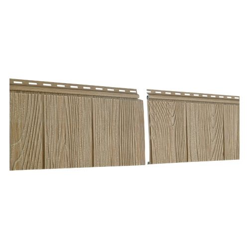 Фасадная панель U-Plast ПВХ Хокла S-Lock Натуральный Орех