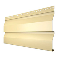 Металлосайдинг Корабельная доска Полиэстер 0,45 мм RAL 1014