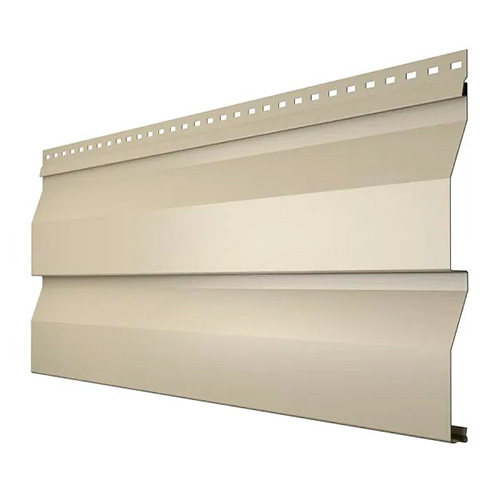 Металлосайдинг Корабельная доска Полиэстер 0,45 мм RAL 1015