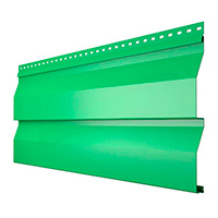 Металлосайдинг Корабельная доска Полиэстер 0,45 мм RAL 6002