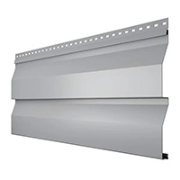 Металлосайдинг Корабельная доска Оптима Полиэстер 0,5 мм RAL 7004