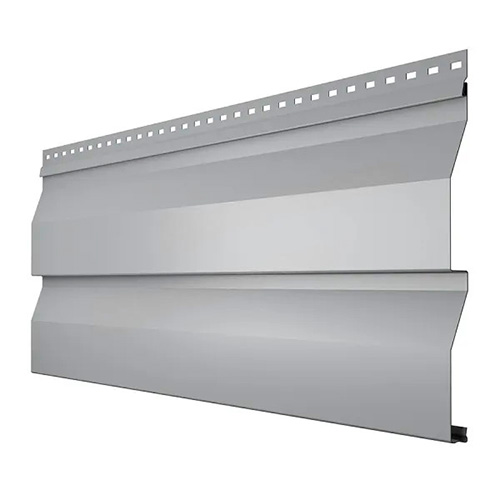 Металлосайдинг Корабельная доска Оптима Полиэстер 0,5 мм RAL 7004