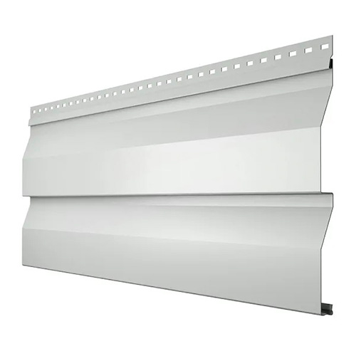 Металлосайдинг Корабельная доска Оптима Полиэстер 0,5 мм RAL 9003