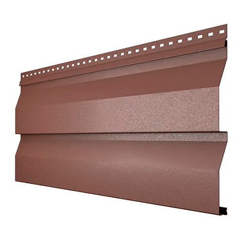 Металлосайдинг Корабельная доска MATT 0,45 мм RAL 8017