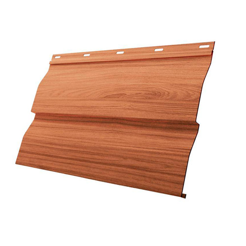 Металлосайдинг Корабельная доска Printech 0,47 мм Светлое дерево