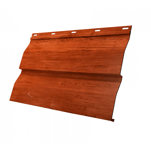 Металлосайдинг Корабельная доска Printech 0,47 мм Темное дерево