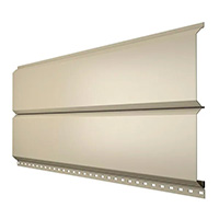 Металлосайдинг Евро-Брус Полиэстер 0,45 мм RAL 1015