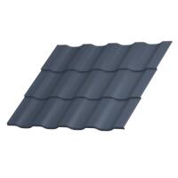 Металлочерепица Панорама MATT 0,5 мм RAL 7024