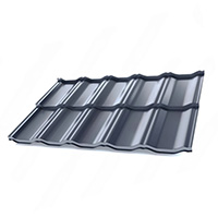 Металлочерепица Венеция Глянец 0,45 мм RAL 7024