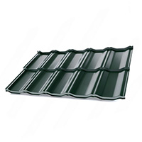 Металлочерепица Венеция Глянец 0,5 мм RAL 6005