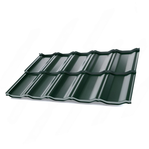 Металлочерепица Венеция Глянец 0,5 мм RAL 6005