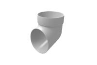 Колено сливное ПВХ GrandLine 120х90 Белый