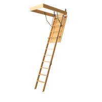  Чердачная лестница с люком складная Döcke Dacha деревянная 60х120х280