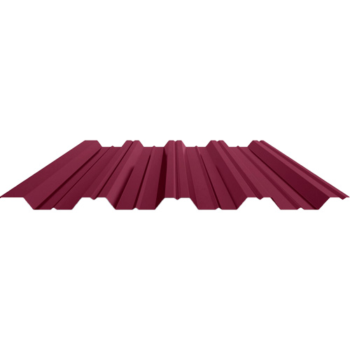 Профлист H-44  0.7 мм Полиэстер Глянец RAL 3005