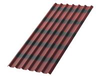 Ондулин Черепица 1,95 x 0,96 Красный