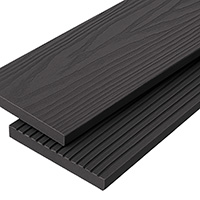 Заборная доска Ecoline Decking МПК 3000х130х10 Графит
