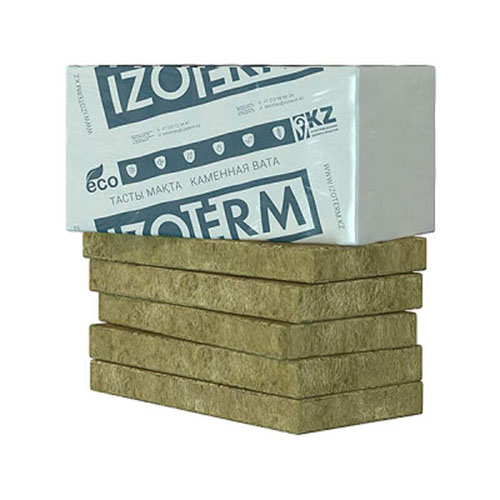 Минеральная плита IZOTERM П200 М200 1000х600х50 мм, 3.0 м2