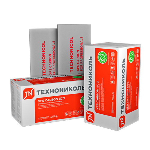 Экструзионный пенополистирол ТЕХНОНИКОЛЬ XPS CARBON ECO 30мм