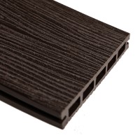 Террасная доска EcoLine МПК Дерево 3D 3000х150х18 Венге 