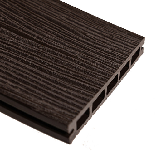 Террасная доска EcoLine МПК Дерево 3D 3000х150х18 Венге 