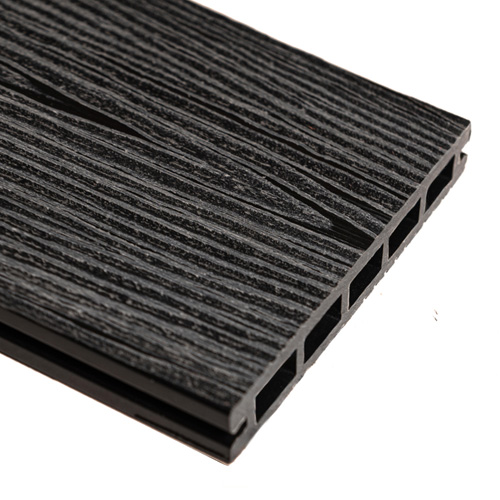 Террасная доска EcoLine МПК Дерево 3D 3000х150х18 Графит