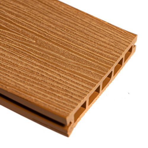 Террасная доска EcoLine МПК Дерево 3D 3000х150х18 Орех 
