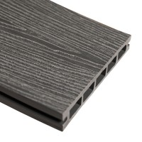 Террасная доска EcoLine МПК Дерево 3D 3000х150х18 Серый 