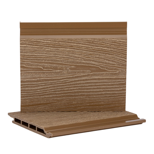 Фасадная композитная панель EcoLine Decking МПК Дуб 3000х140х16