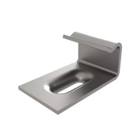 Кляймер стартовый (упаковка 100 шт) для террасной доски 7 мм