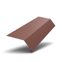 Планка карнизная 100х69х2000 ПЭ MATT 0.45мм RAL8017