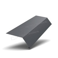 Планка карнизная 100х69х2000 ПЭ MATT 0.45мм RAL7024