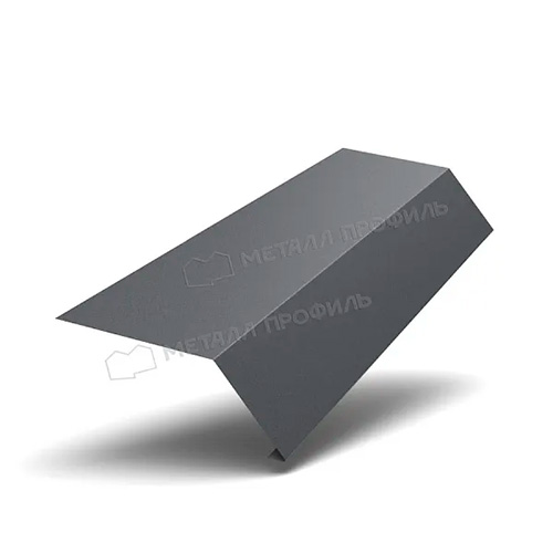 Планка карнизная 100х69х2000 ПЭ MATT 0.45мм RAL7024