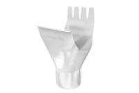 Воронка желоба Металл GrandLine 125х90 Белый (RAL 9003)