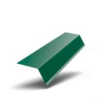 Планка капельник 79х55х2000 0.45мм ПЭ RAL6005