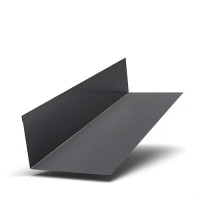 Планка примыкания верхняя 250х147х2000 0.45мм ПЭ MATT RAL7024