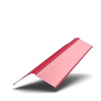 Планка конька фигурного 150х150х2000 0.45мм ПЭ RAL3005