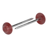 Гвозди Onduline с литыми шляпками 75 мм Красные