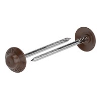 Гвозди Onduline с литыми шляпками 75 мм Коричневый