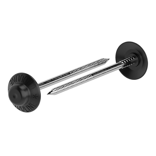 Гвозди Onduline с литыми шляпками 75 мм Черный