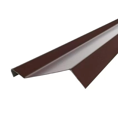 Планка примыкания ТЕХНОНИКОЛЬ 20х45х15х10х2000 мм ПЭ RAL 8017