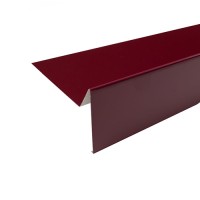 Планка торцевая ТЕХНОНИКОЛЬ 75х25х65х5х2000 мм ПЭ RAL 3005