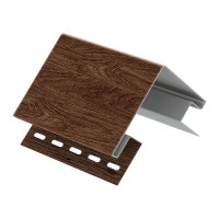 Наружный угол U-Plast Timberblock Планкен Янтарный