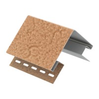 Наружный угол U-Plast Stone House S-Lock Клинкер Балтик Светлая медь