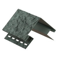 Наружный угол U-Plas Стоун-хаус Камень Изумрудный