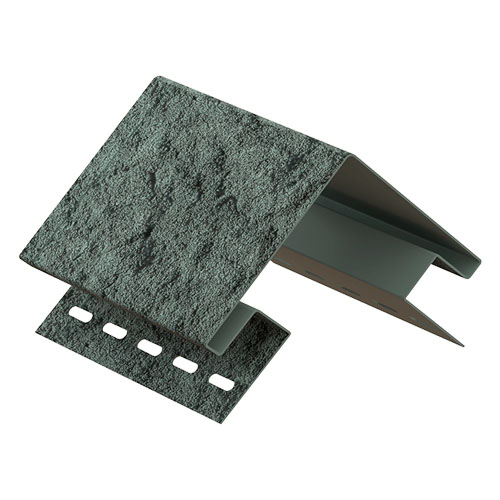 Наружный угол U-Plas Стоун-хаус Камень Изумрудный