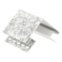 Наружный угол U-Plast Стоун-хаус Кварцит Светло-серый